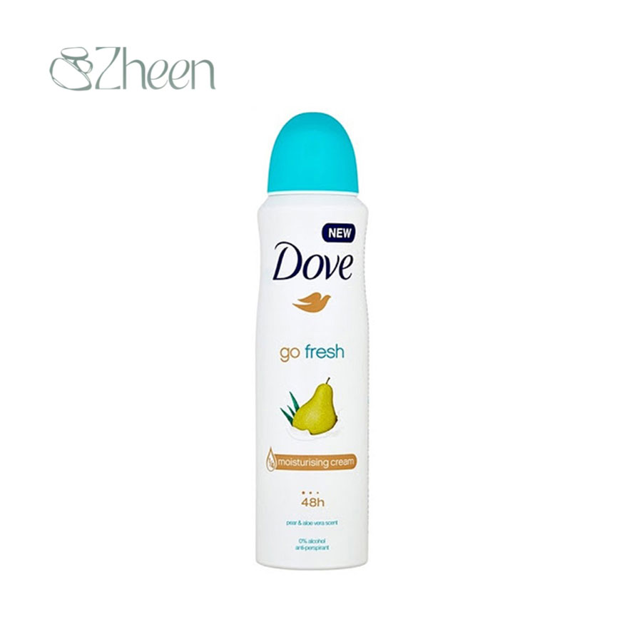 اسپری بدن 48 ساعته گو فرش گلابی و آلوئه ورا زنانه داو